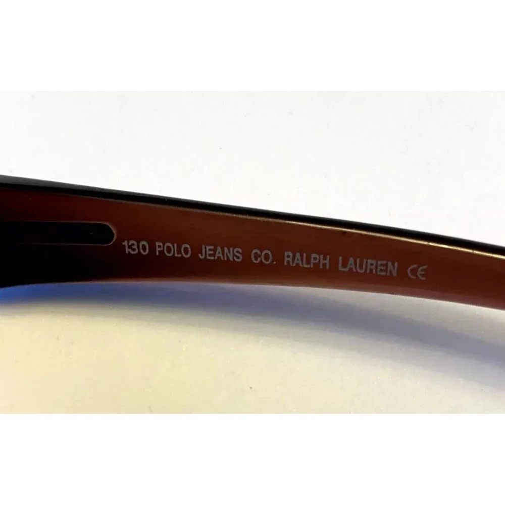 NEW Ralph Lauren Polo Jeans Rectangular Sunglasses 58-16, 130mm - Picture 5 of 5